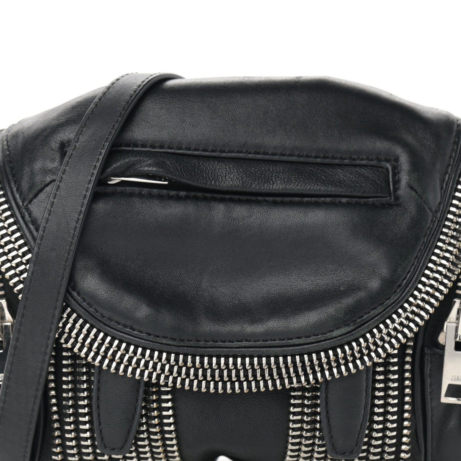 Alexander Wang Lambskin Micro Marti Crossbody Black 7 of 12