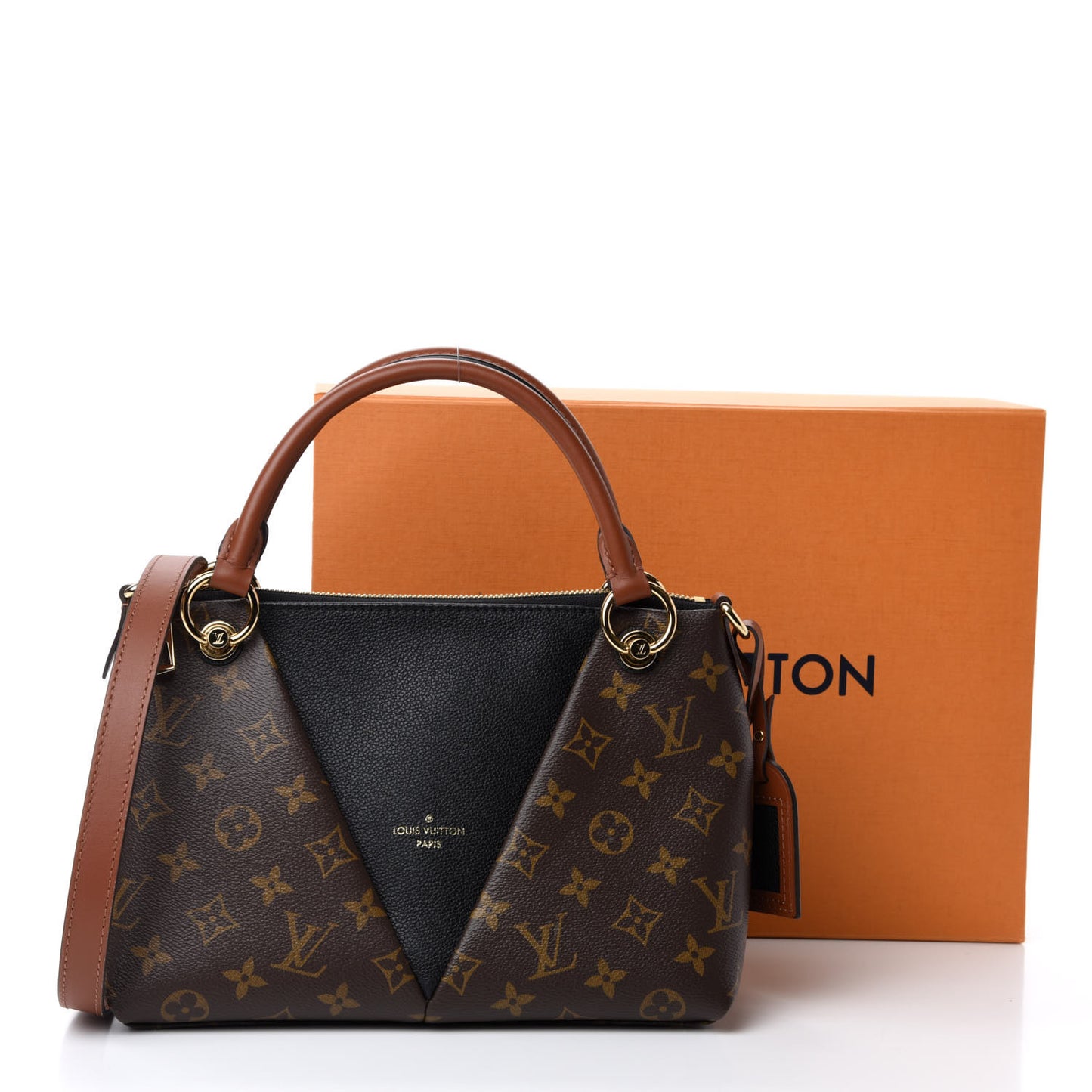 Monogram V Tote BB Black