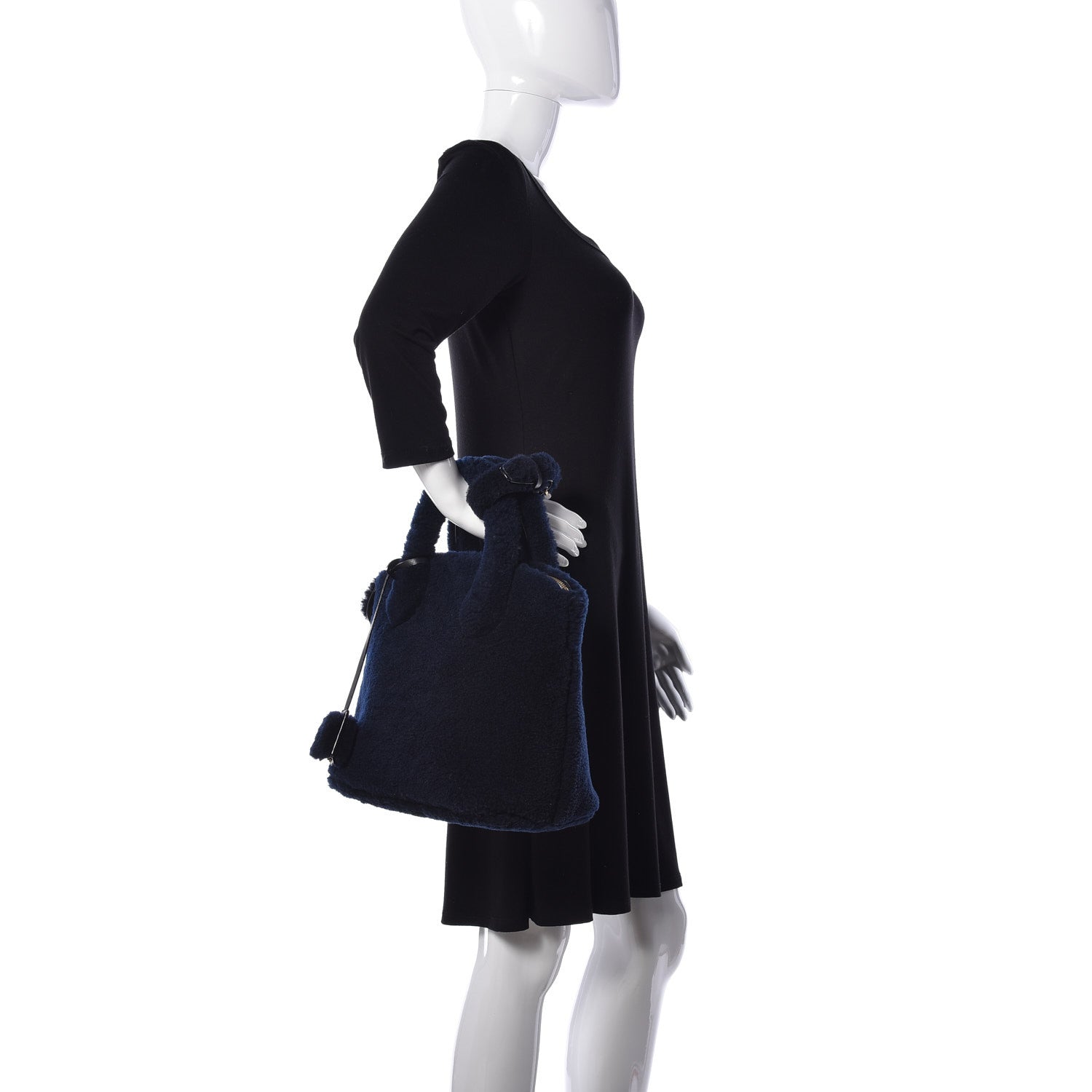 Louis Vuitton Shearling Pulsion Lockit Blue Marine 2 of 8