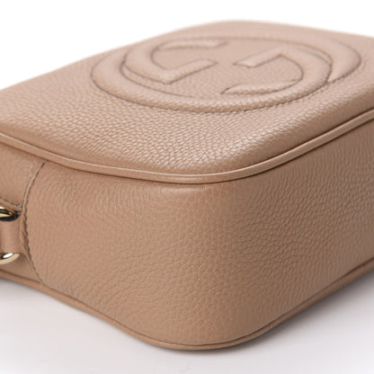 Gucci Pebbled Calfskin Small Soho Disco Bag Rose Beige 6 of 10