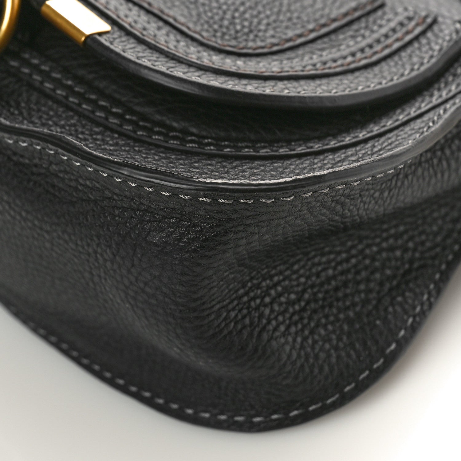 Chloe Calfskin Mini Marcie Satchel Black 8 of 8