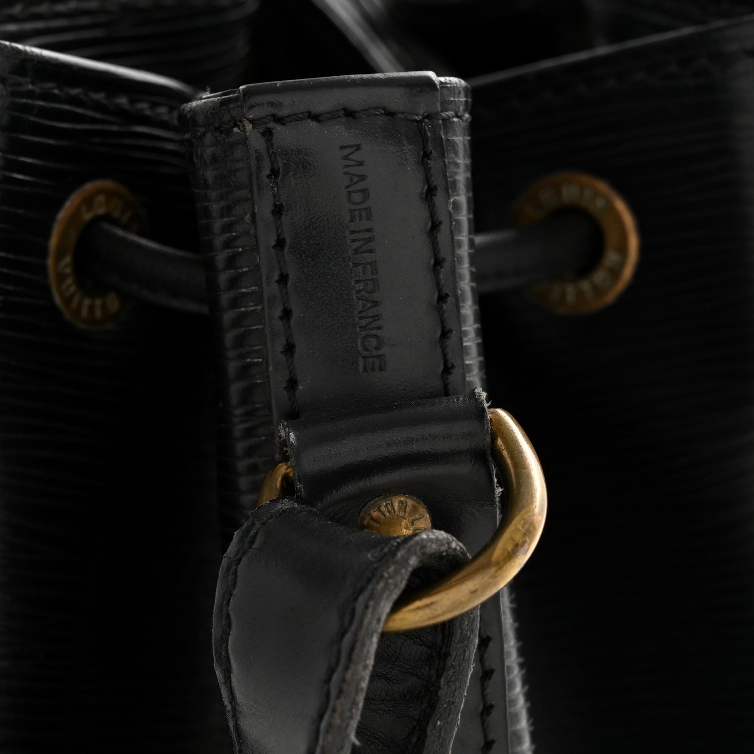 Louis Vuitton Epi Noe Black 7 of 17