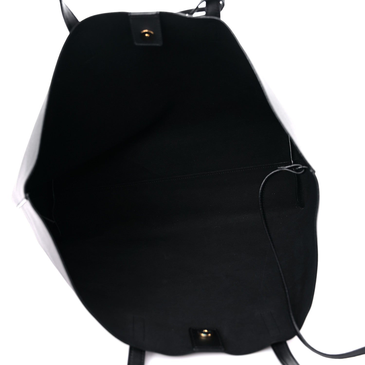 Saint Laurent Calfskin Large Shopping Tote Black 6 of 12