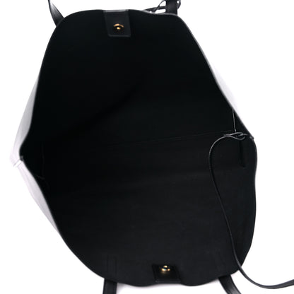 Saint Laurent Calfskin Large Shopping Tote Black 6 of 12