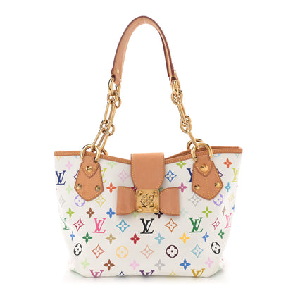 Louis Vuitton Monogram Multicolor Annie MM White 1 of 12
