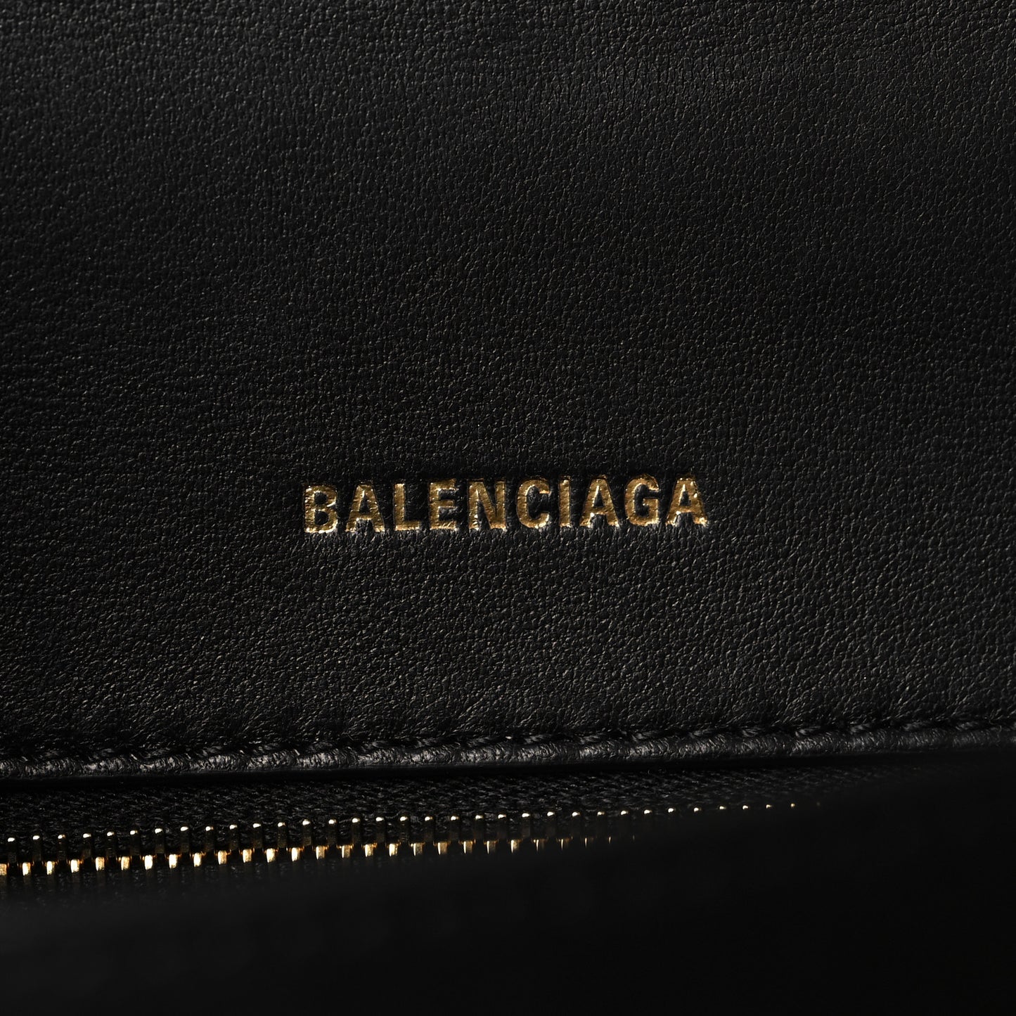 Shiny Box Calfskin Small Hourglass Top Handle Bag Black
