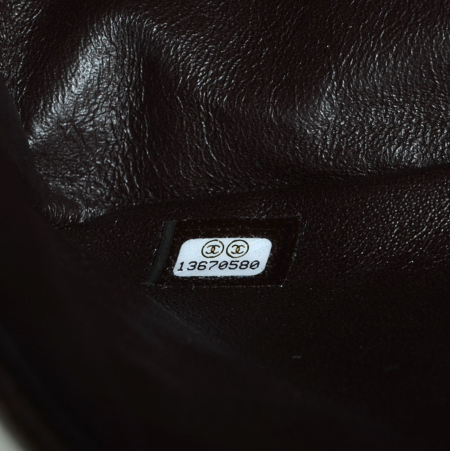 Chanel Caviar Quilted Jumbo Single Flap Dark Brown 8 of 9
