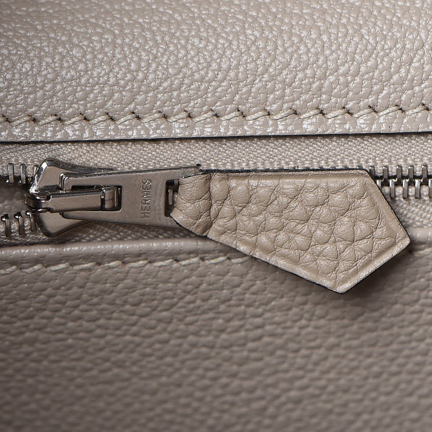 Togo Birkin 40 Gris Tourterelle