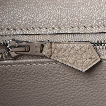Hermes Togo Birkin 40 Gris Tourterelle 17 of 31
