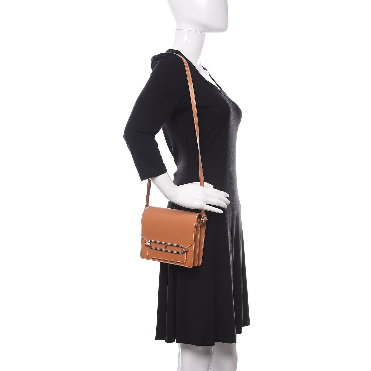 Veau Butler Mini Sac Roulis Sable