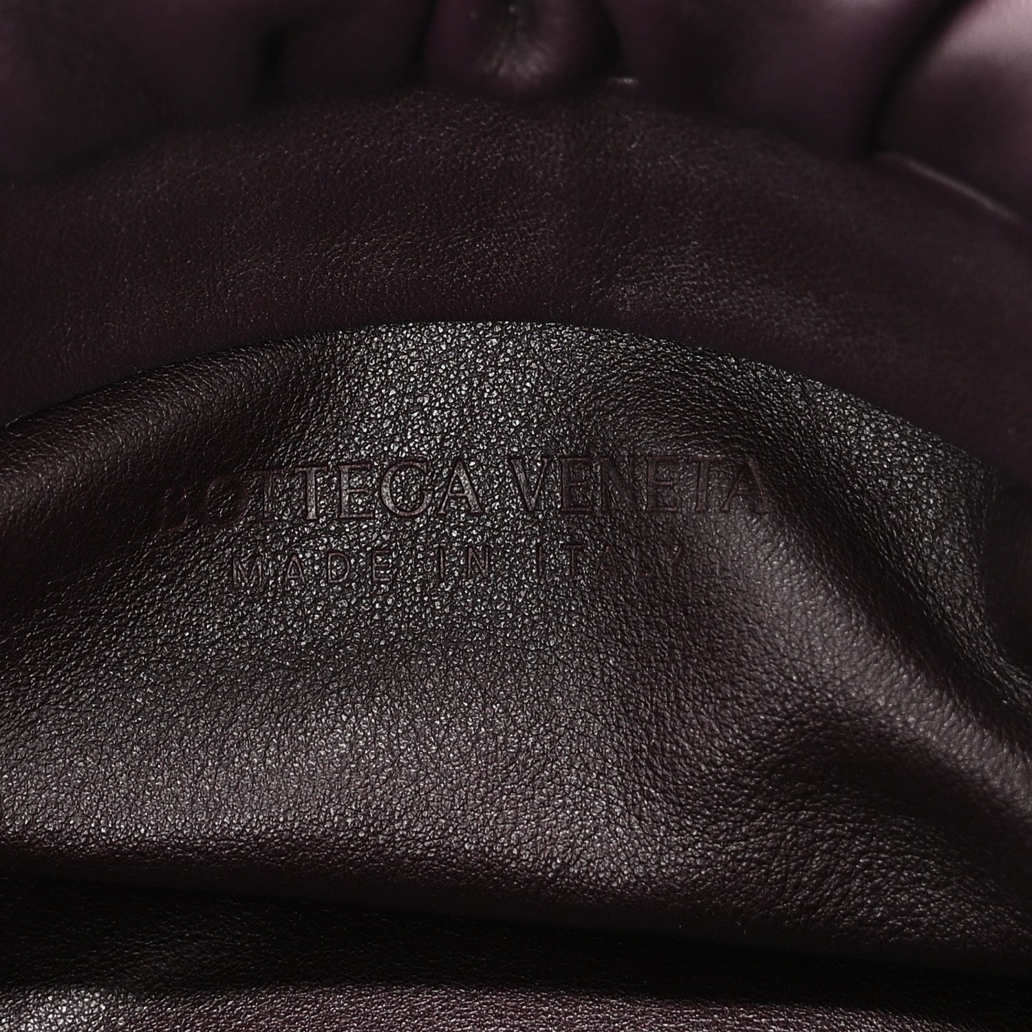 Bottega Veneta Calfskin The Pouch Chain Grape 6 of 10