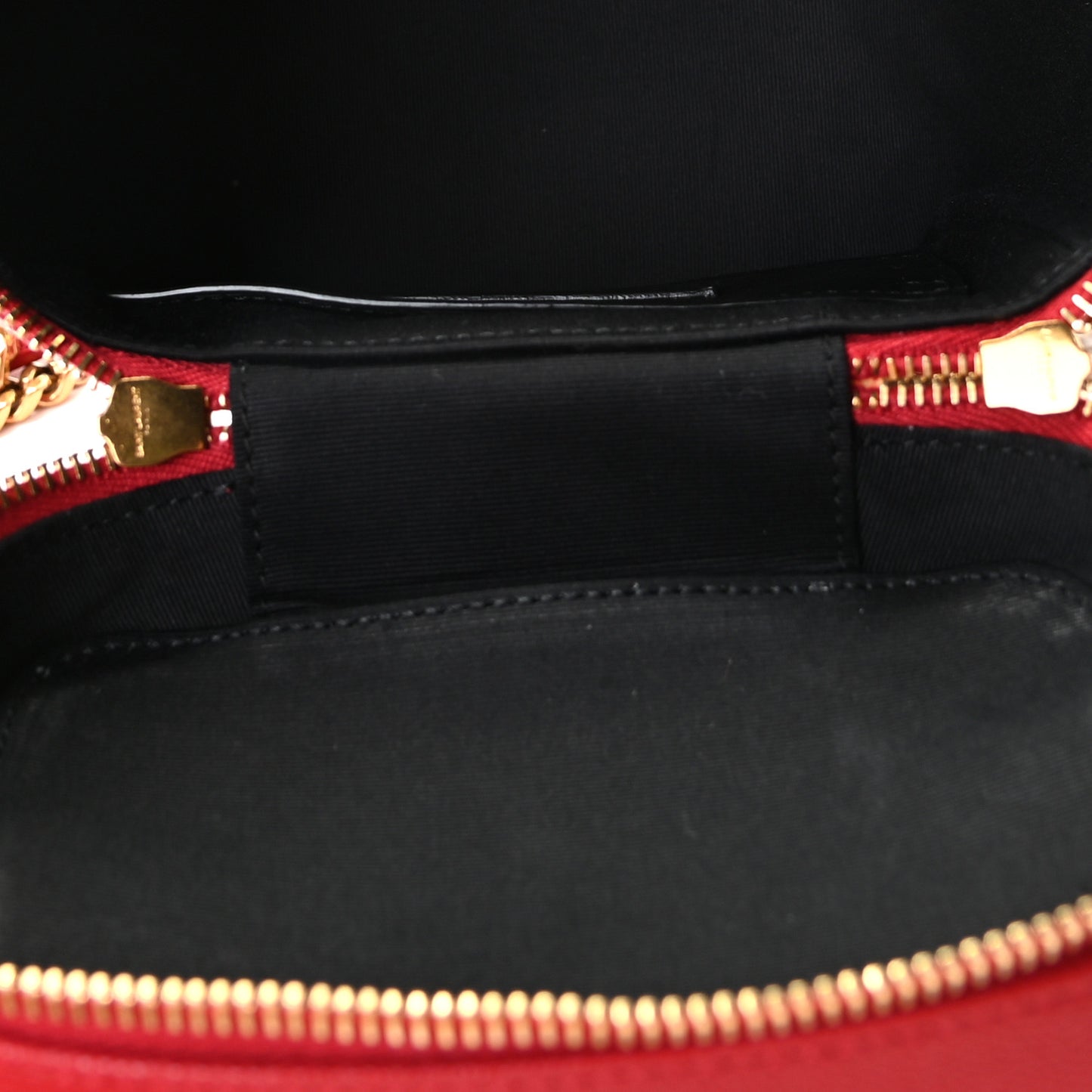 Grain de Poudre Quilted 80's Vanity Bag Red