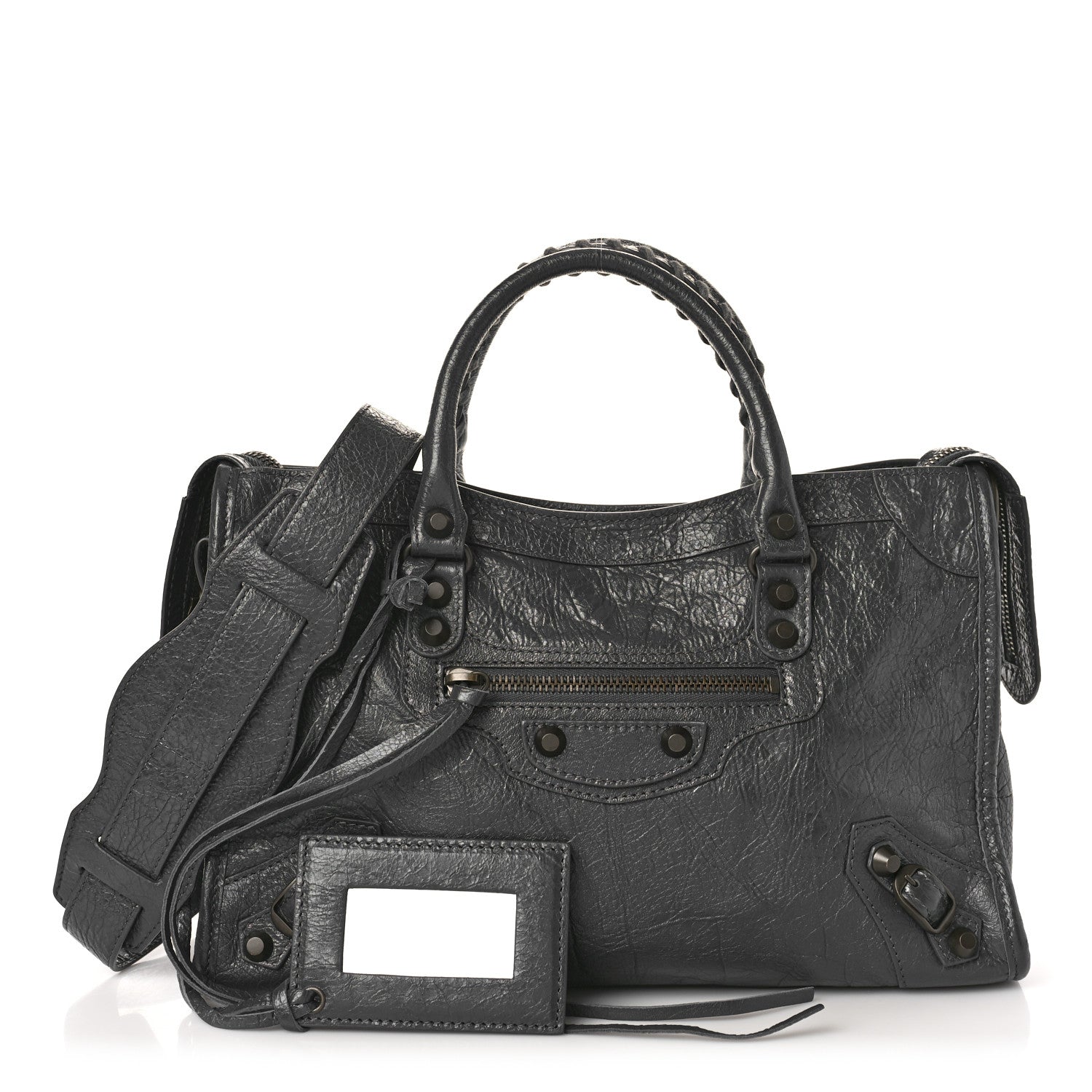 Balenciaga Agneau Classic Hardware S City Gris Fossile 1 of 9