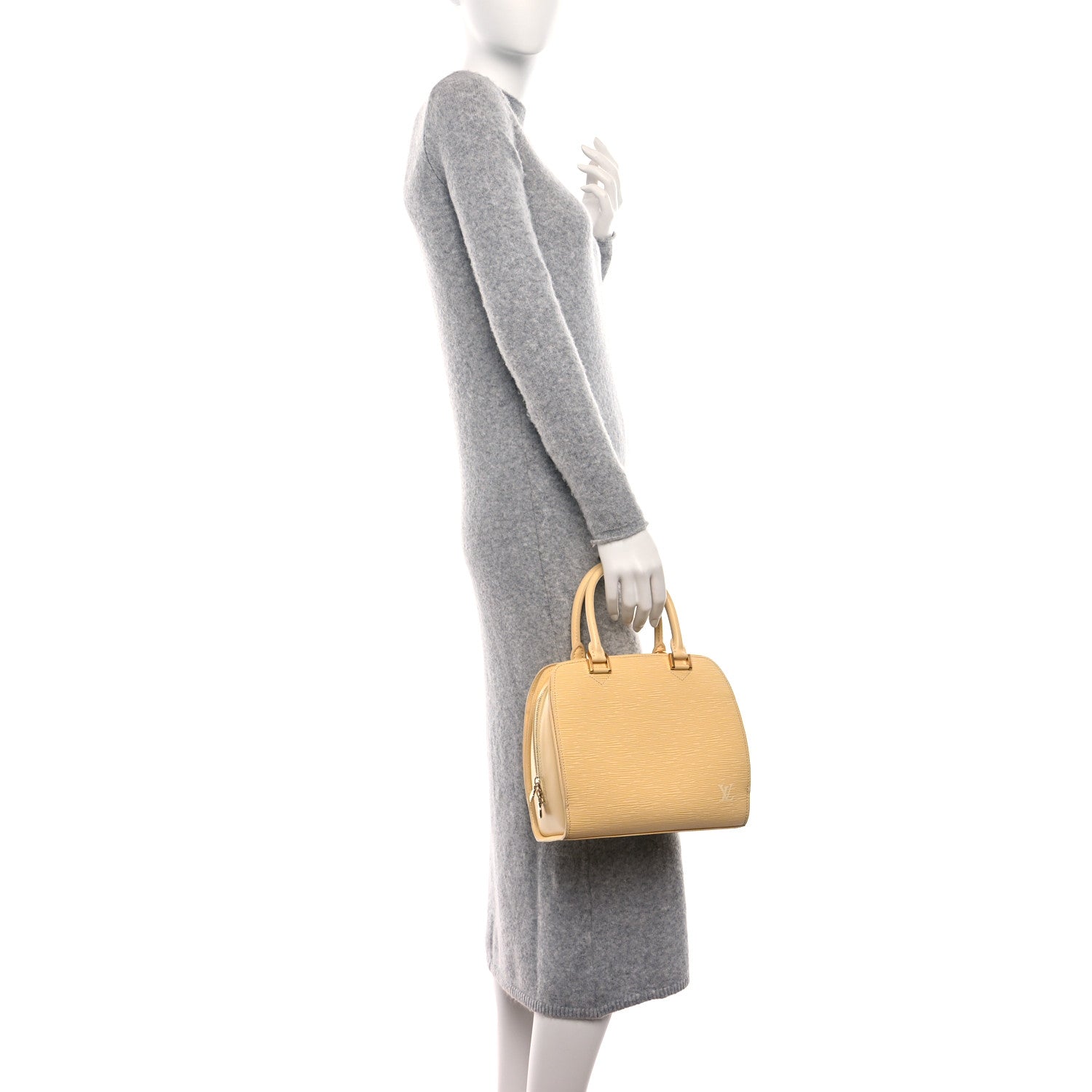 Louis Vuitton Epi Pont-Neuf PM Vanilla 2 of 8