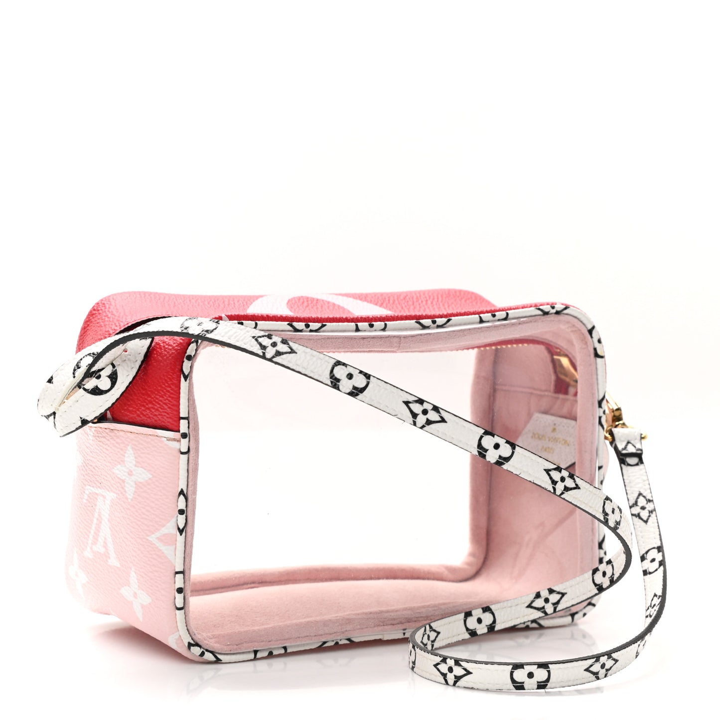 Monogram Giant Beach Pouch Rouge
