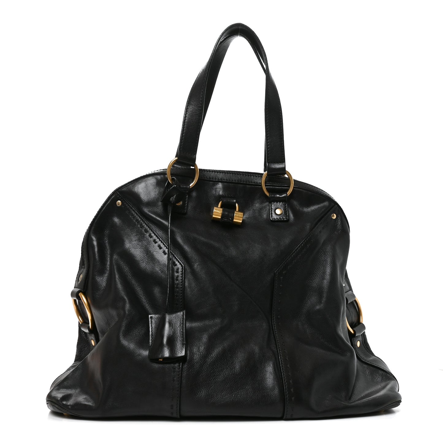 Calfskin Oversized Muse Black