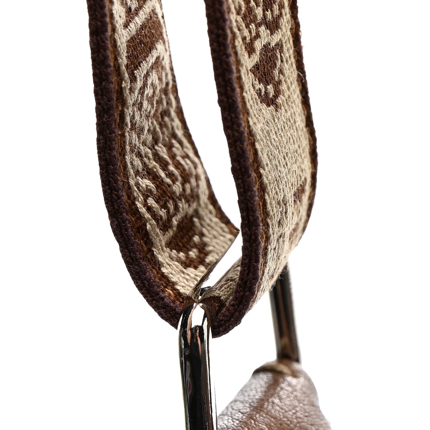 Fendi Cuoio Romano Selleria Messenger Bronze 11 of 18
