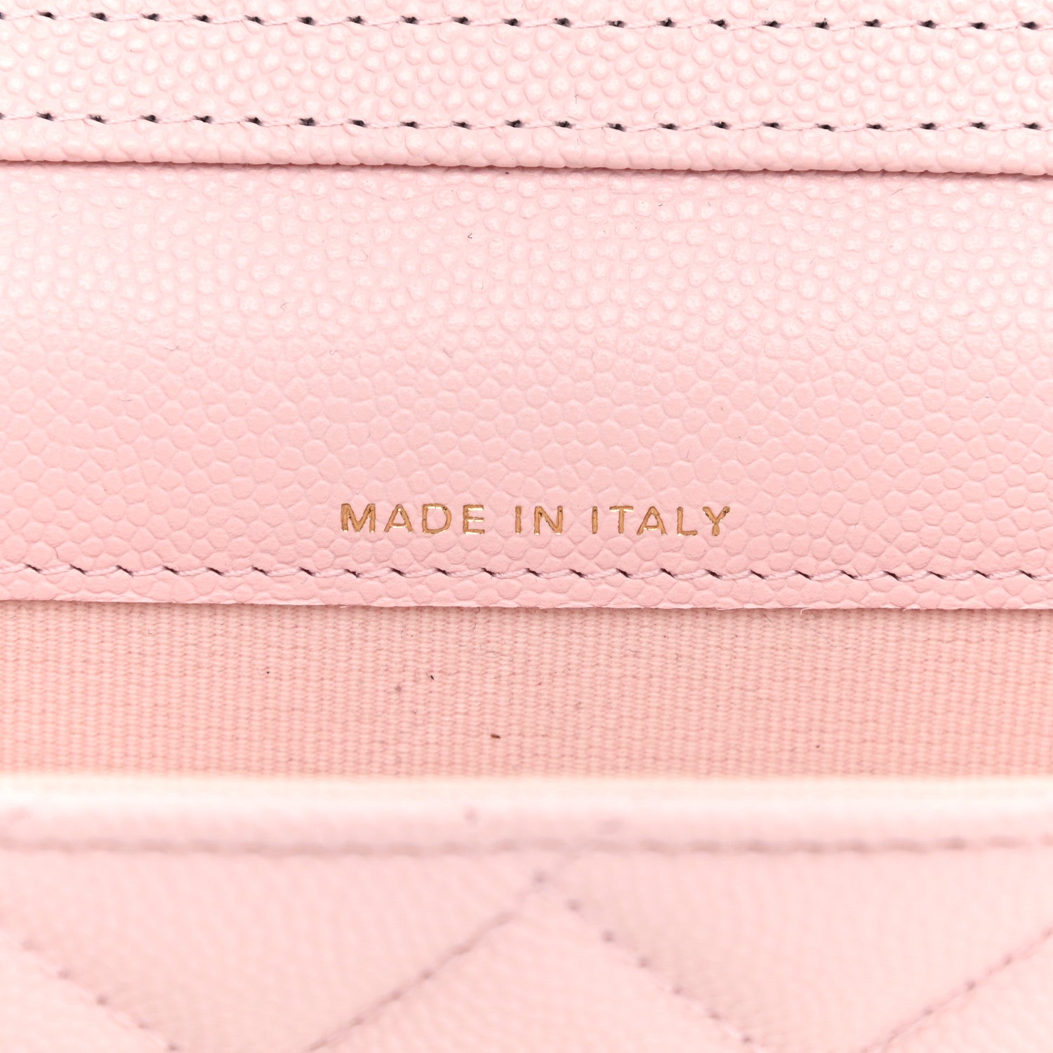 Chanel Caviar Quilted Mini Chain Bag Pink 7 of 12