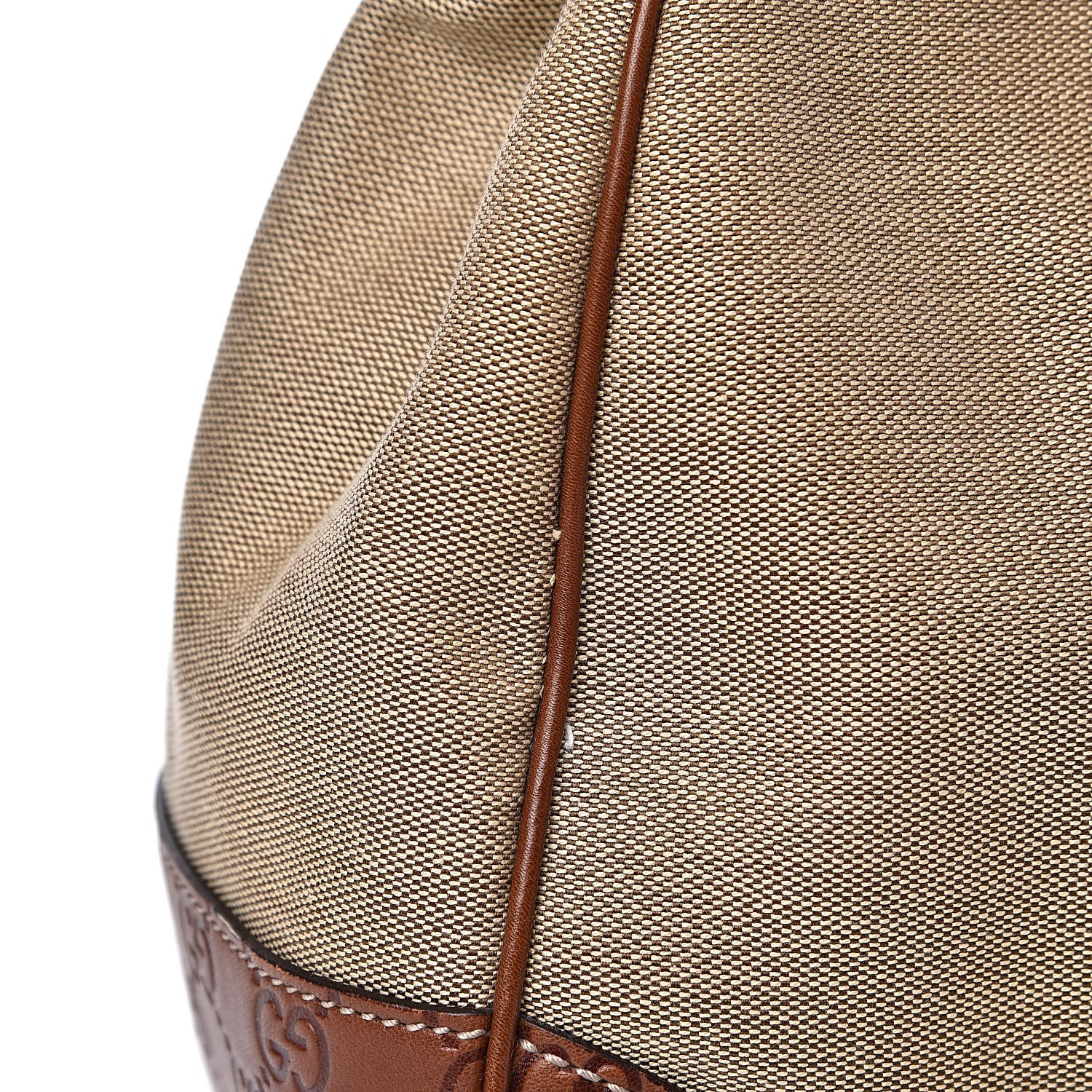Gucci Canvas Guccissima Hobo Brown 10 of 13