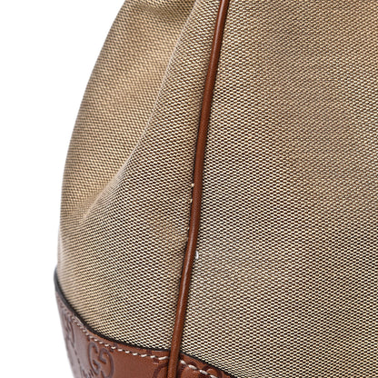 Gucci Canvas Guccissima Hobo Brown 10 of 13