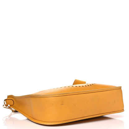 Hermes Courchevel Evelyne GM Jaune 3 of 16