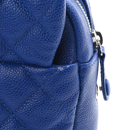 Chanel Caviar Quilted Jumbo Easy Flap Blue 12 of 12
