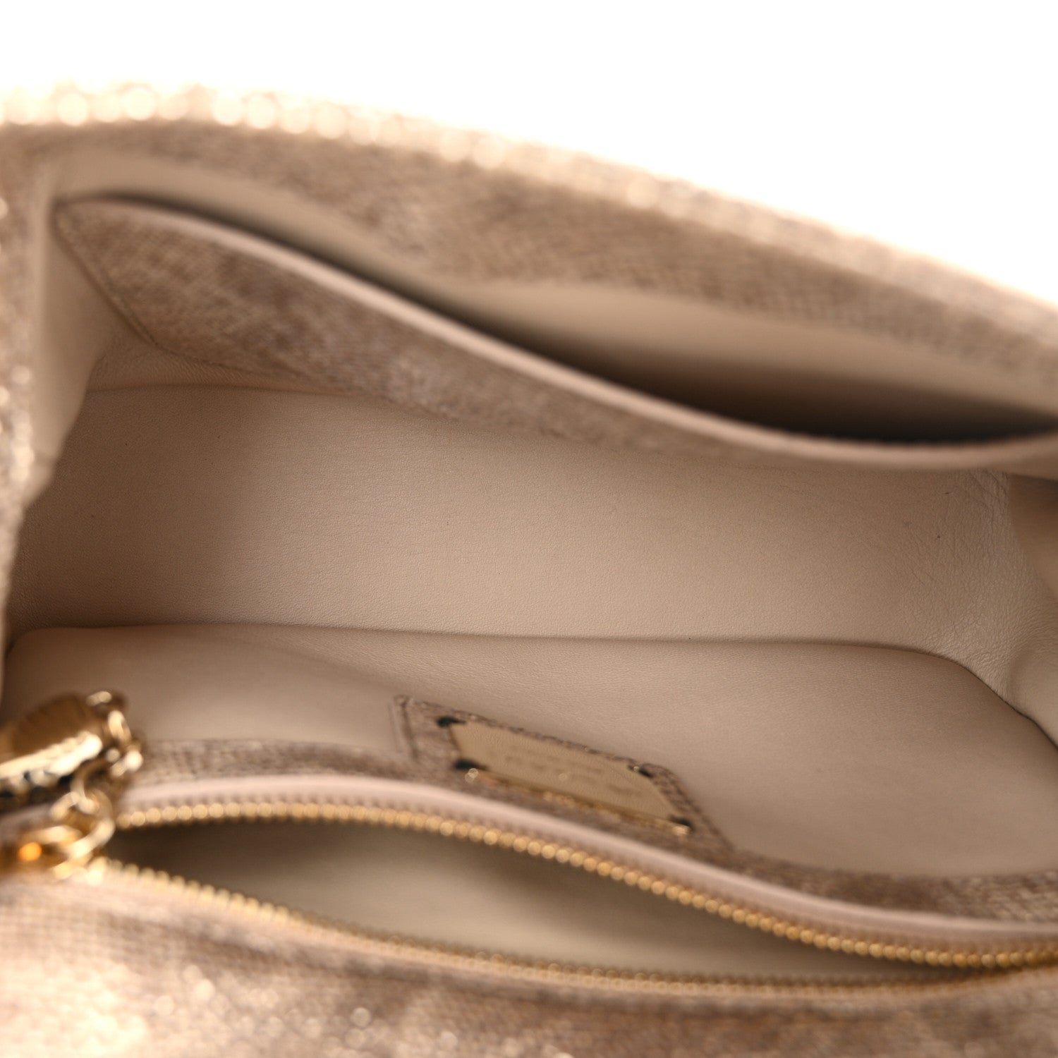 Bulgari Metallic Karung Matelasse Mini Serpenti Cabochon Crossbody Gold 5 of 10