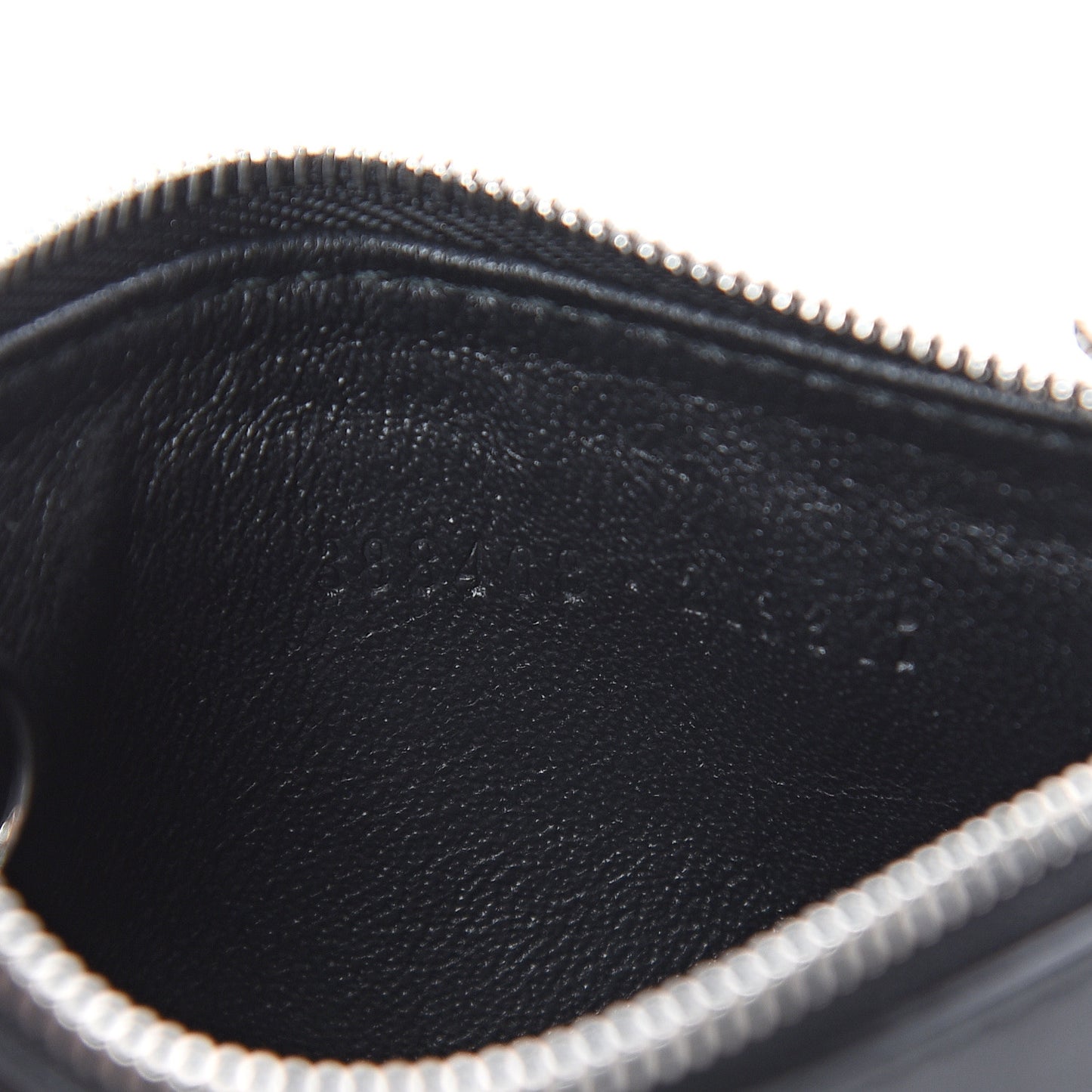GG Supreme Monogram Web Key Case Black
