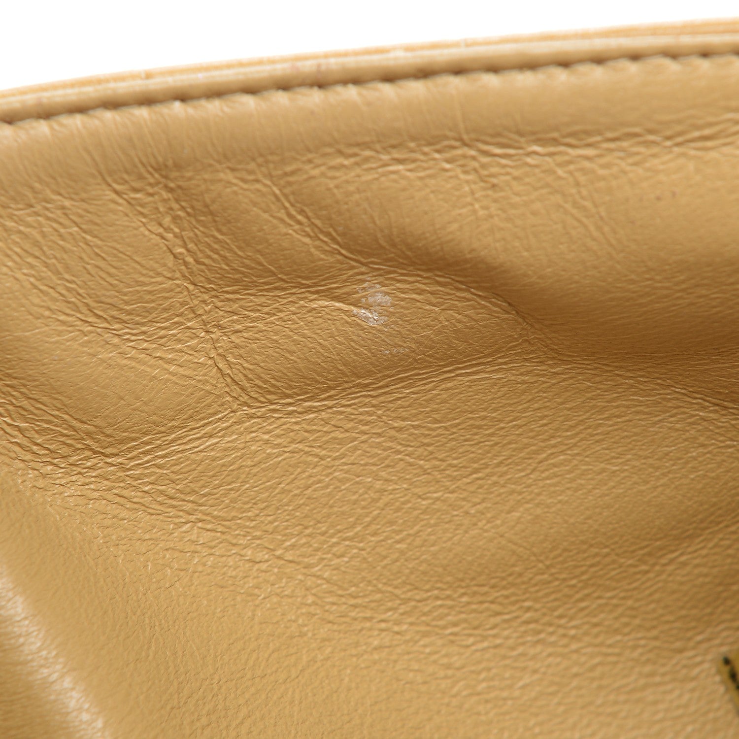 Chanel Lambskin East West Chocolate Bar Flap Beige 10 of 10