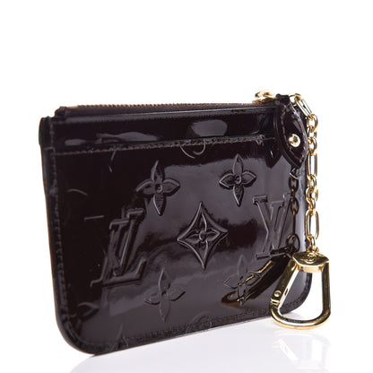 Louis Vuitton Vernis Key Pouch Amarante 3 of 8