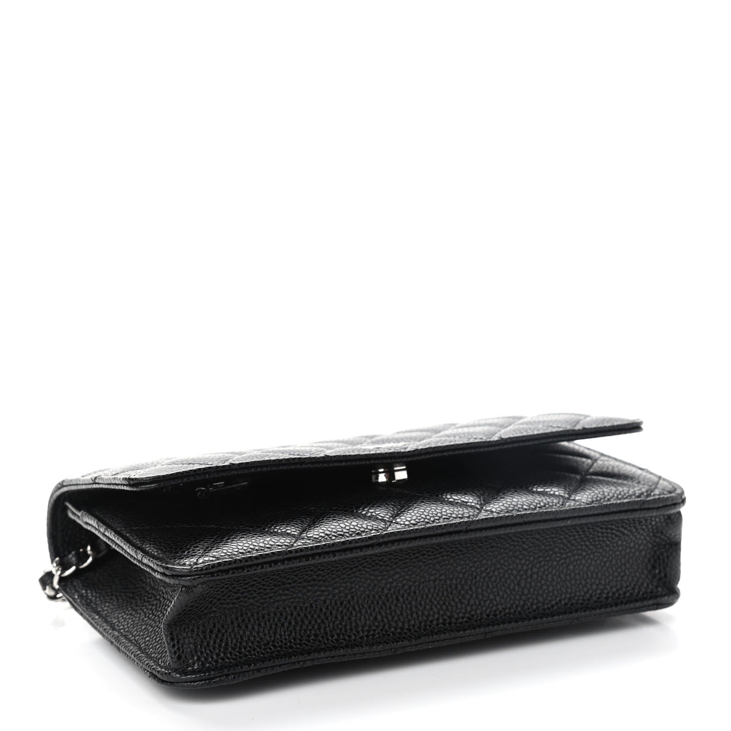 Chanel Caviar Quilted Wallet On Chain WOC Black 4 of 10