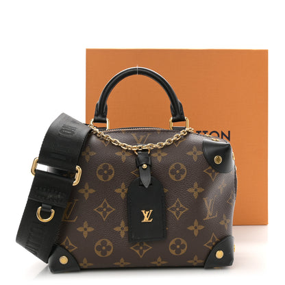 Louis Vuitton Monogram Petite Malle Souple Black 10 of 10