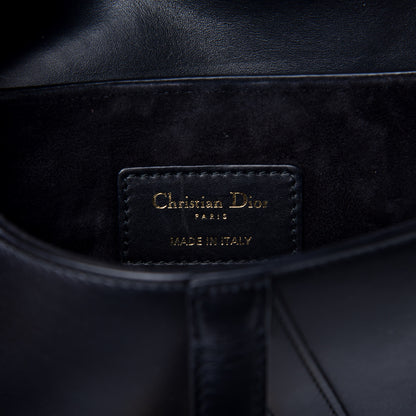 Christian Dior Calfskin Mini Saddle Bag Black 6 of 9