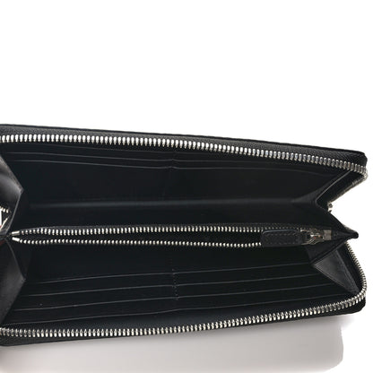 MCM Visetos Large Zip Around Wallet Black 5 of 7