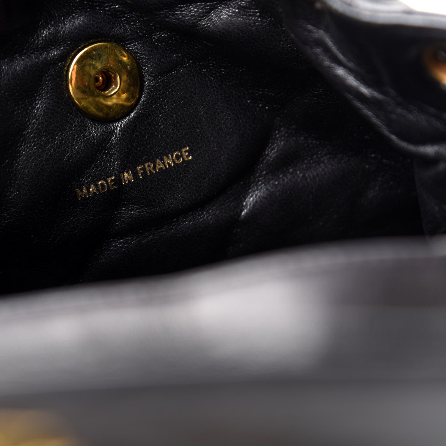 Chanel Lambskin Quilted Backpack Black 8 of 8