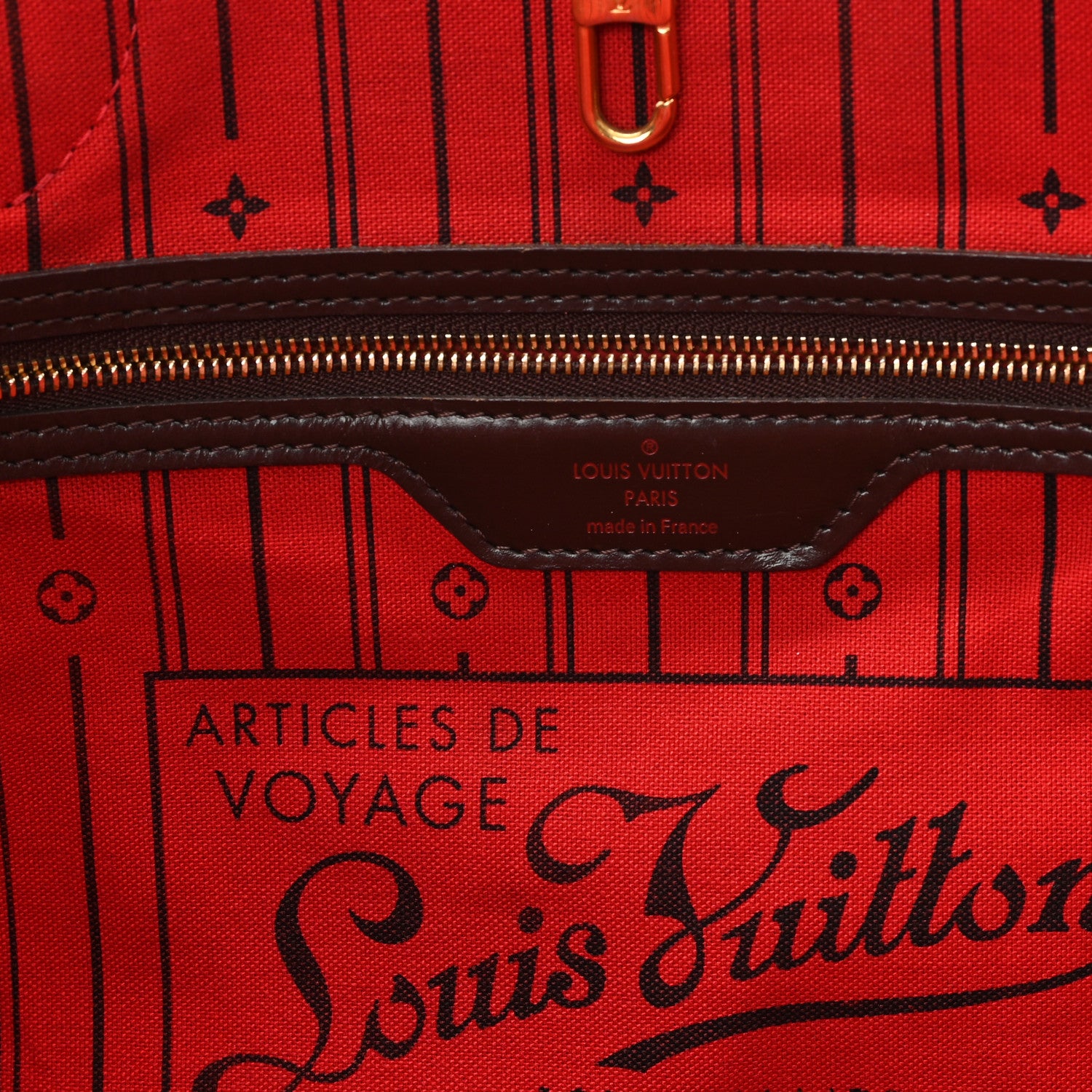 Louis Vuitton Damier Ebene Neverfull MM 6 of 11
