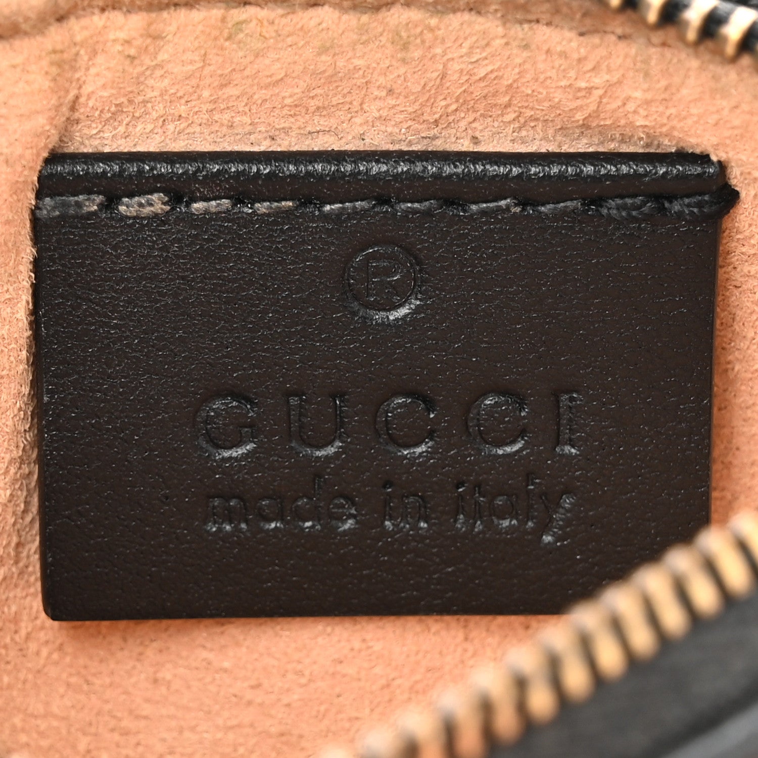 Gucci Calfskin Matelasse GG Marmont Key Case Black 6 of 11