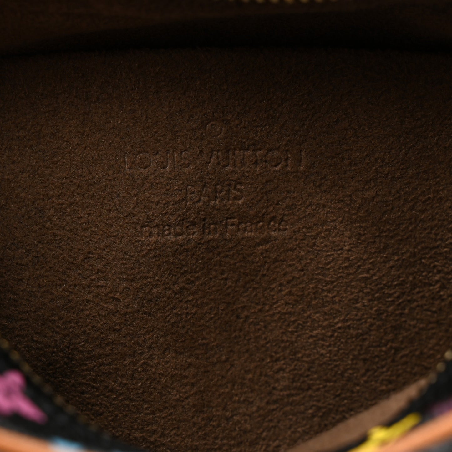 Monogram Multicolor Trousse Wapity Black