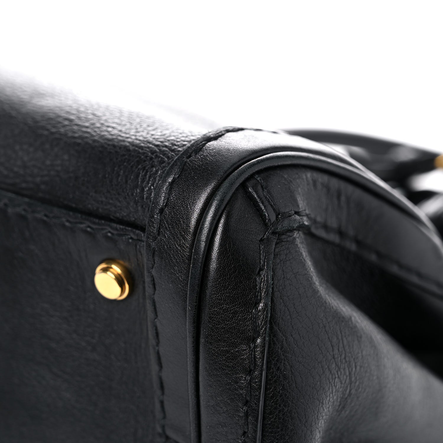 Gucci Calfskin Medium GG Running Tote Black 8 of 27