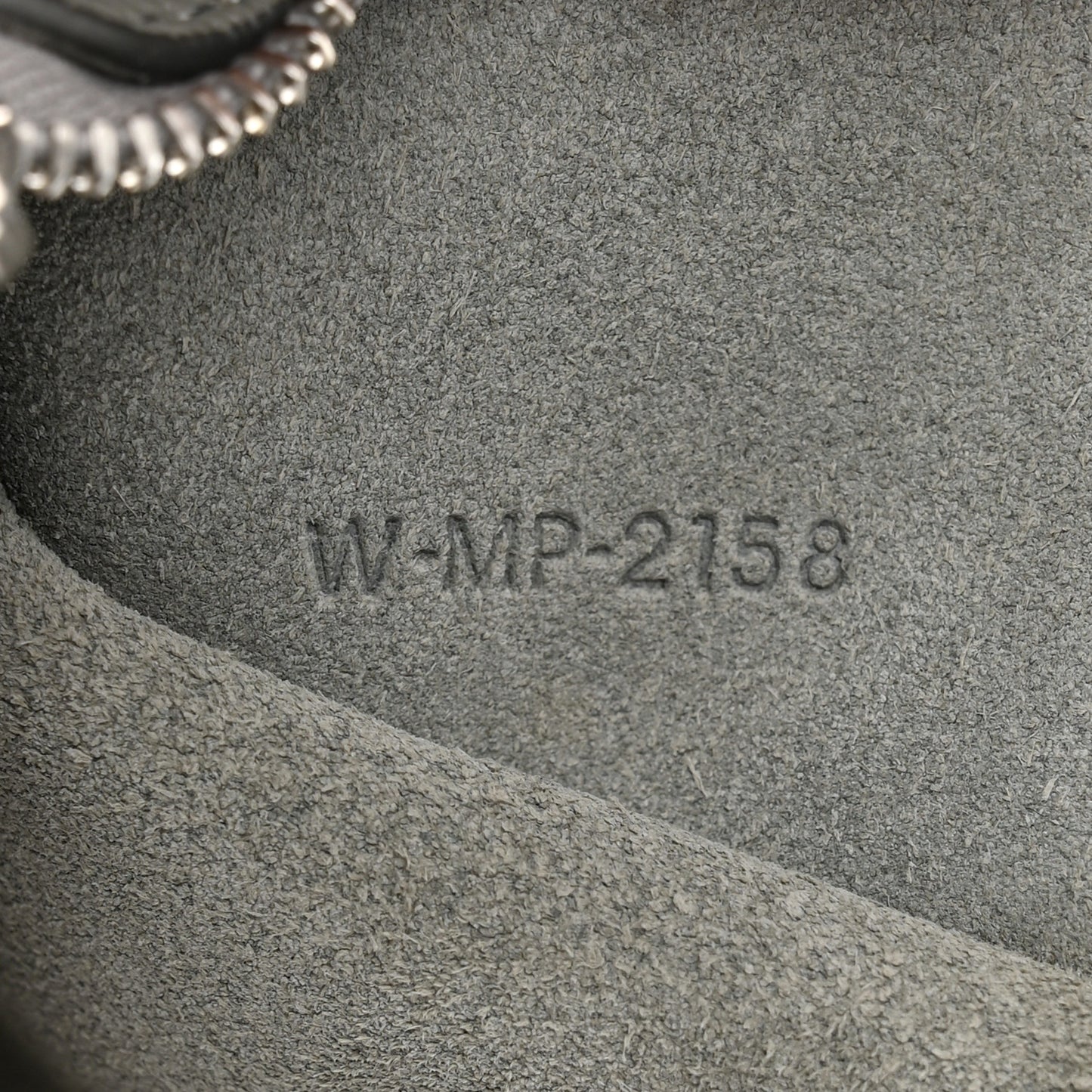 Supple Grained Calfskin Big Bag Bucket Grey