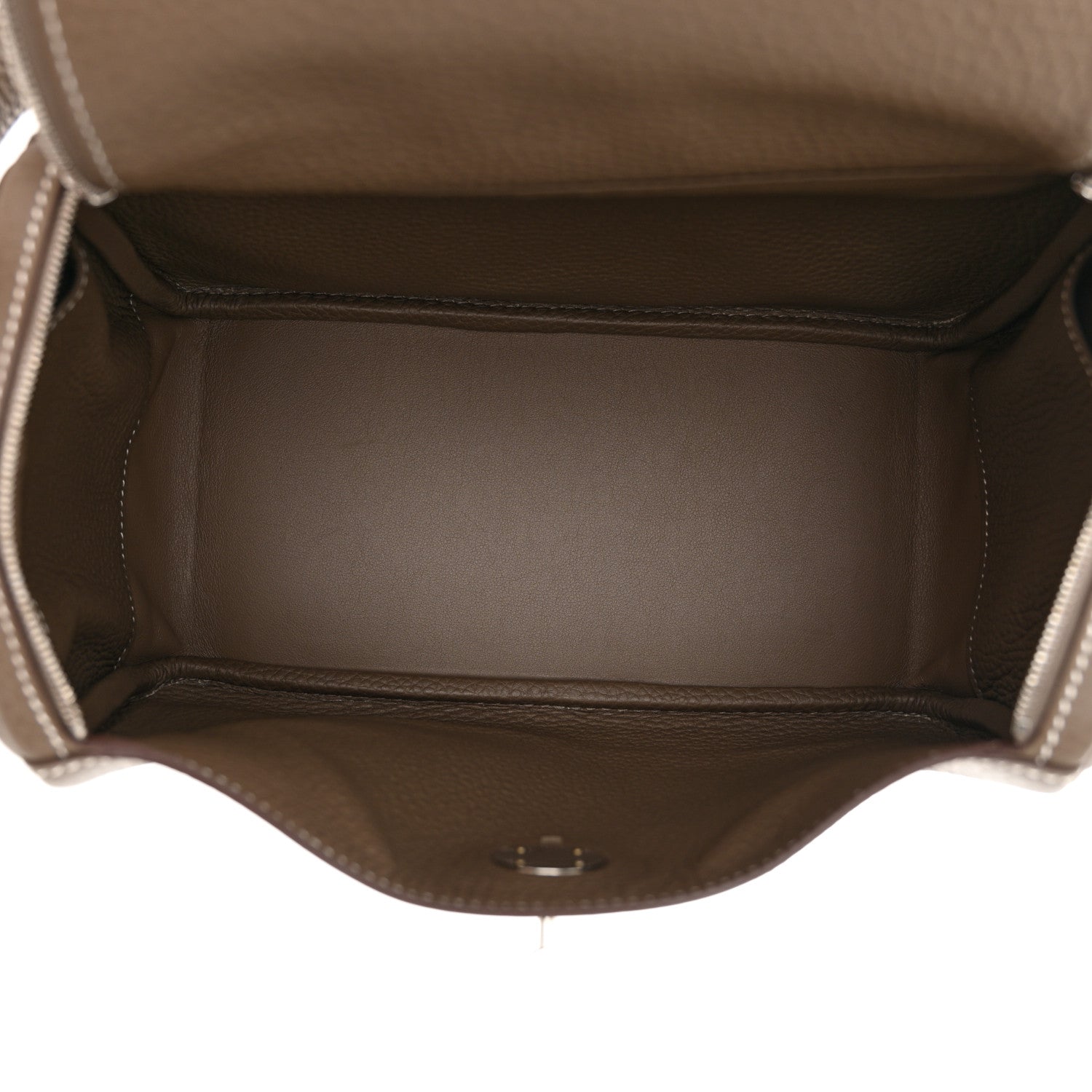 Hermes Taurillon Clemence Lindy 26 Etoupe 5 of 11