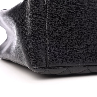 Chanel Caviar Quilted Grand Shopping Tote GST Black 8 of 11