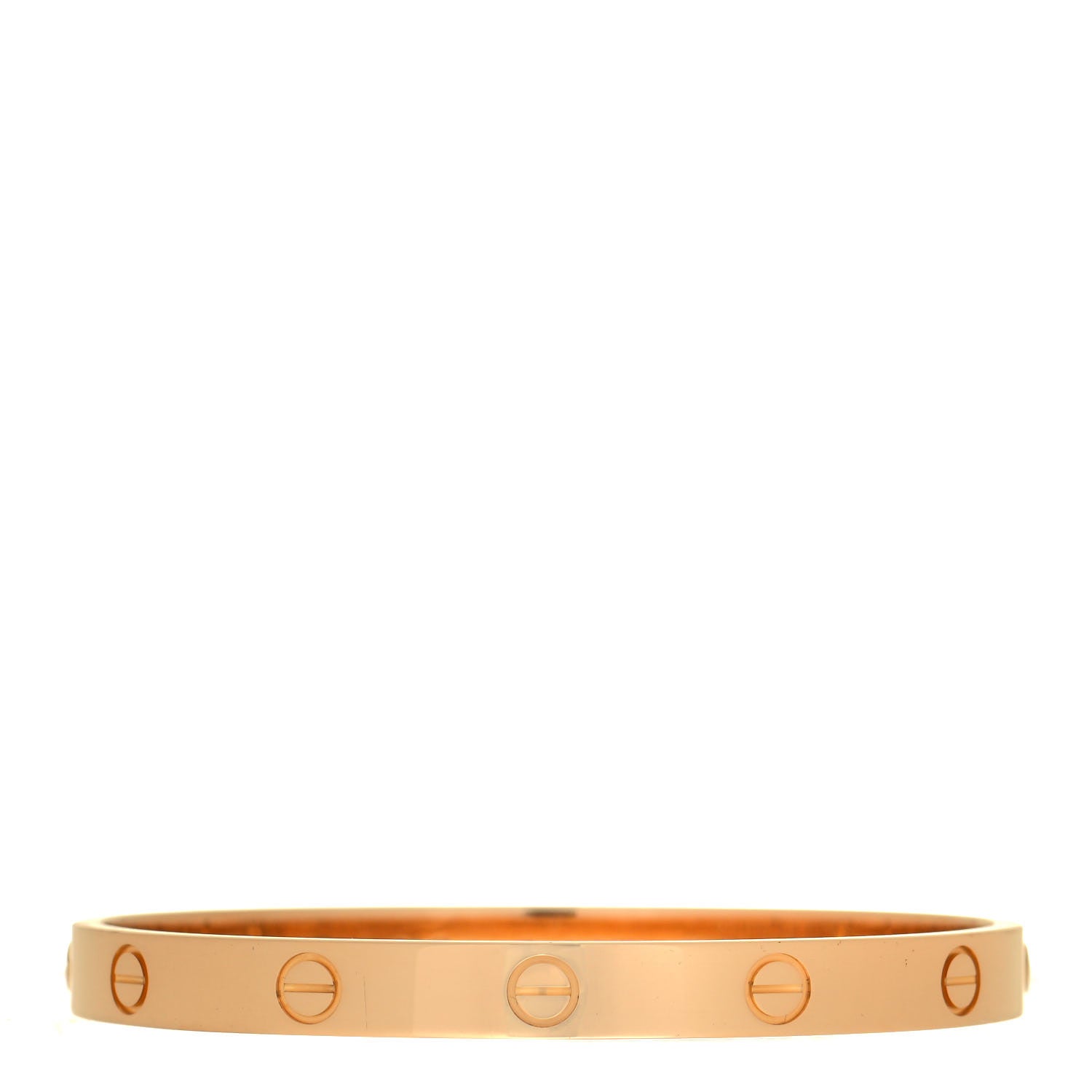 Cartier 18K Yellow Gold LOVE Bracelet 17 1 of 6