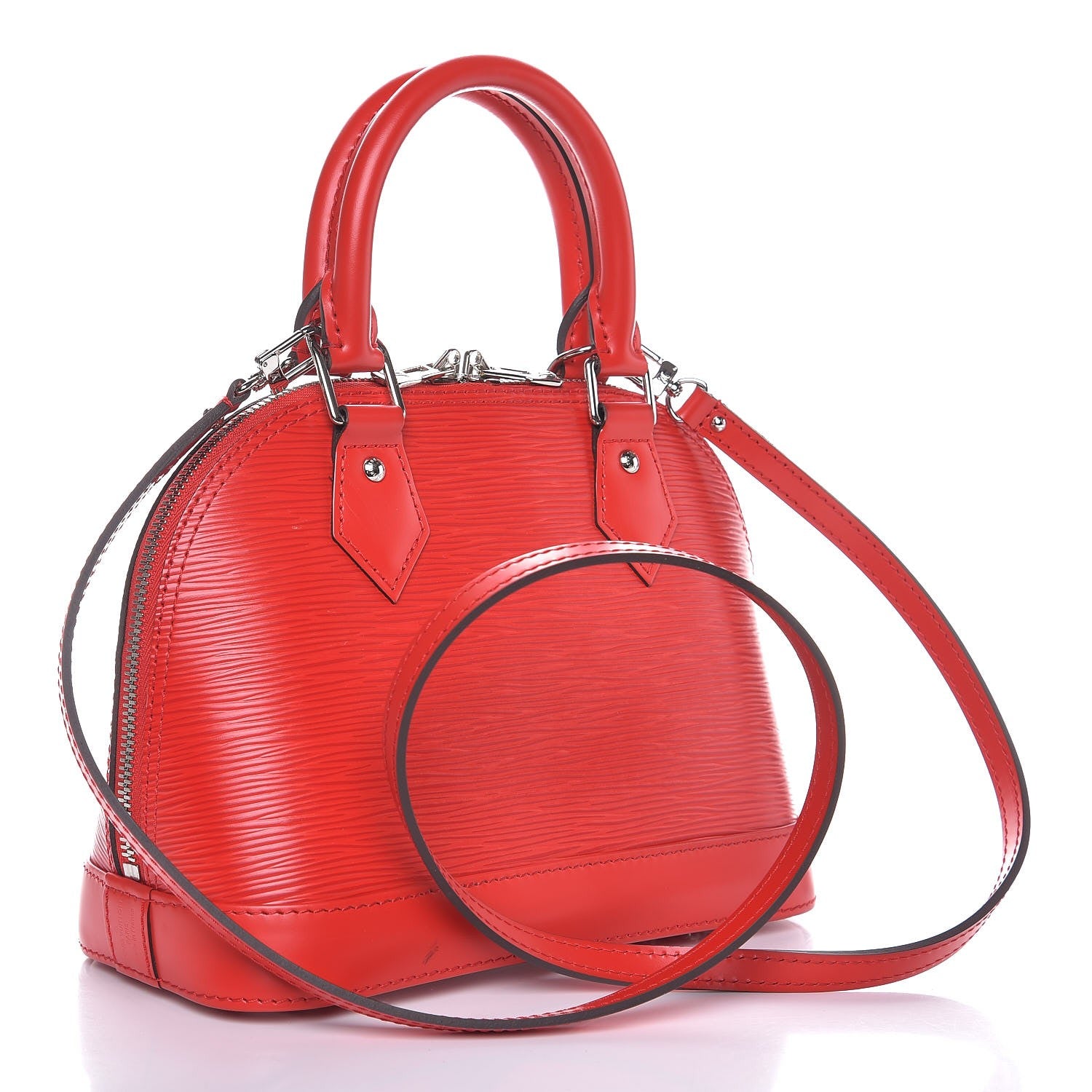 Louis Vuitton Epi Alma BB Coquelicot 4 of 10