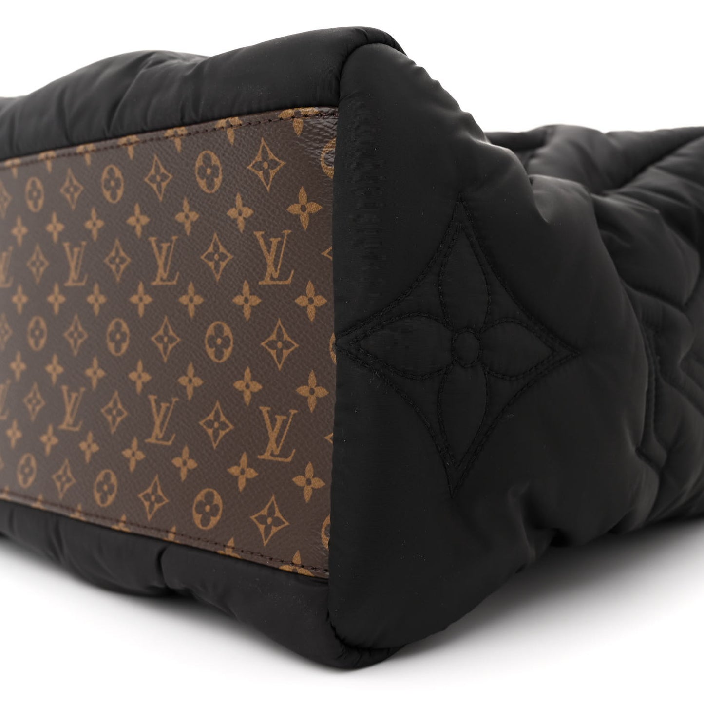 Econyl Monogram Pillow Giant Onthego GM Black