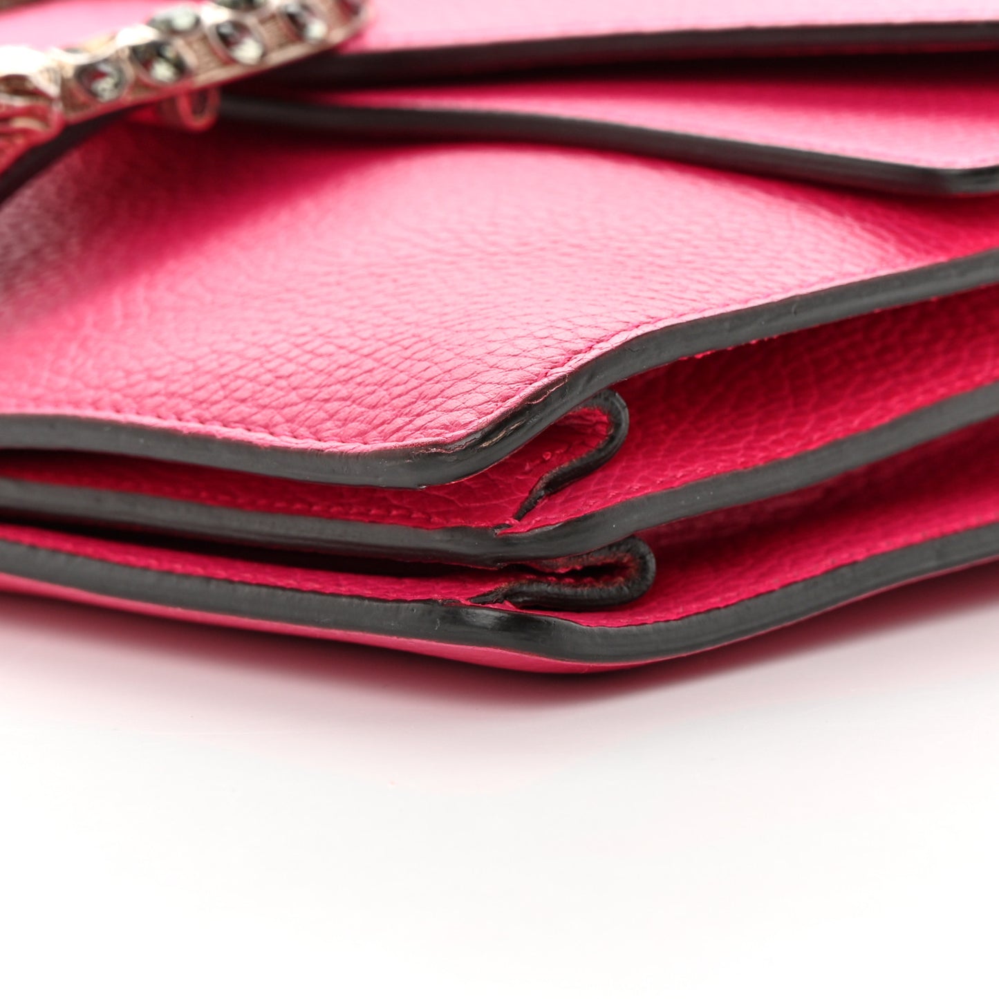 Dollar Calfskin Small Dionysus Shoulder Bag Box Pink