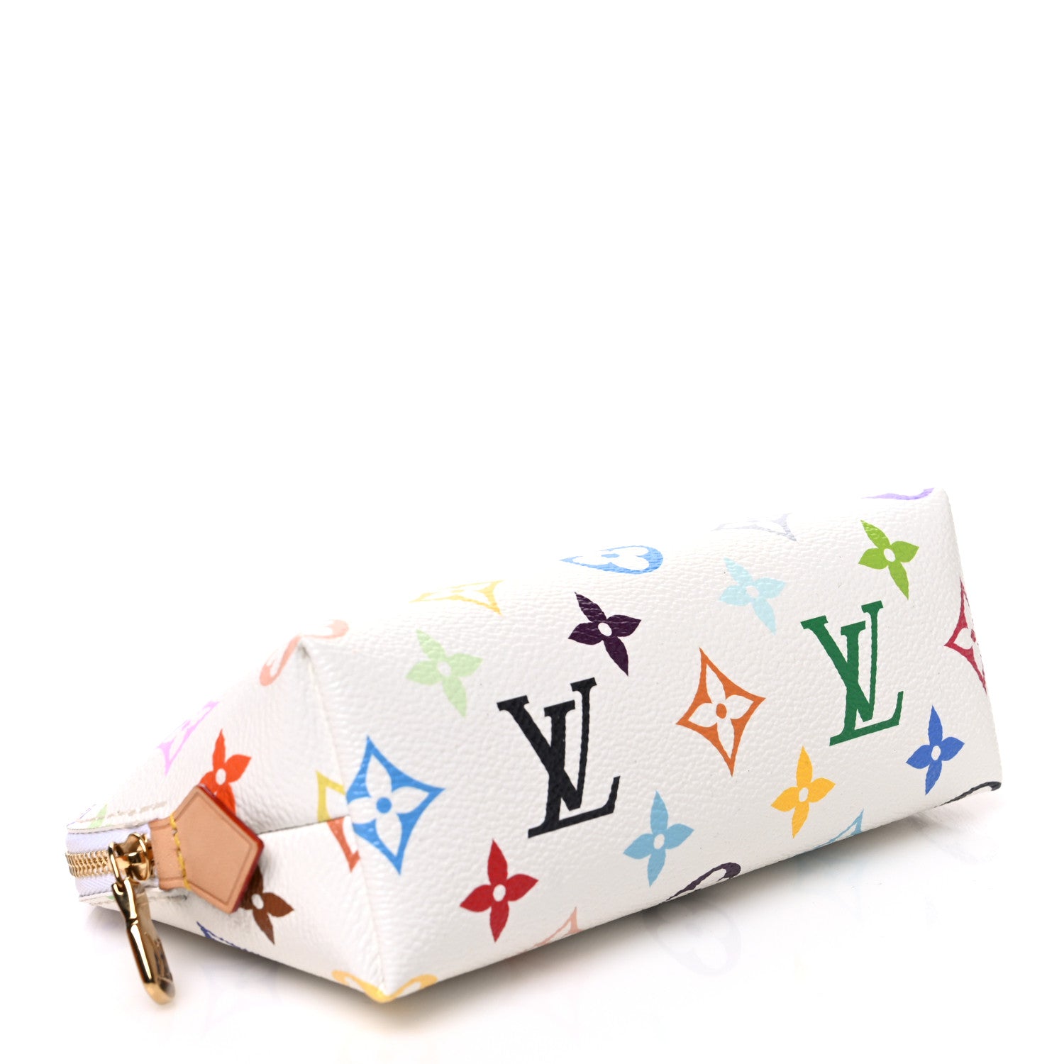Louis Vuitton LV x TM Monogram Multicolor Cosmetic Pouch PM White 4 of 7
