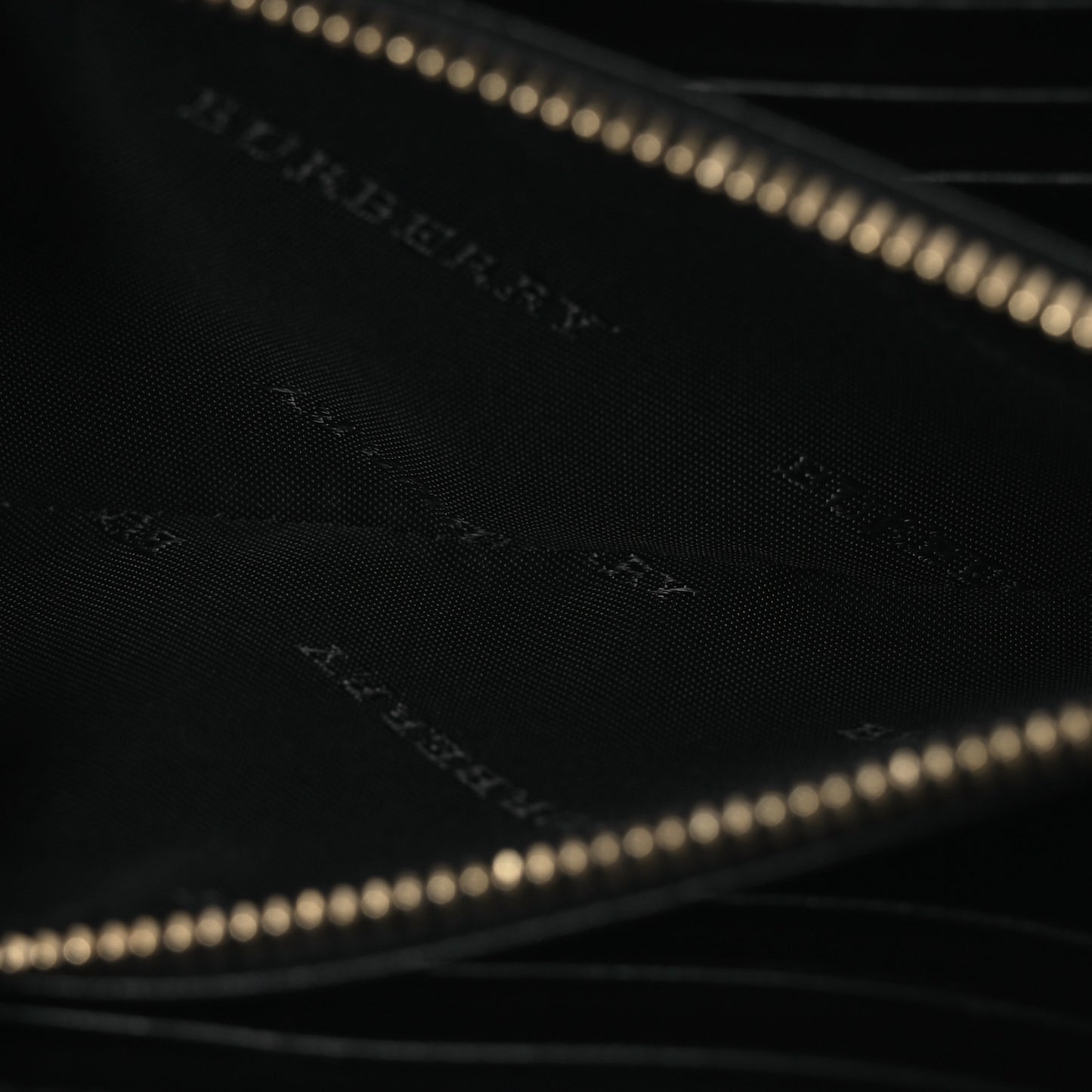 Calfskin Haymarket Check Elmore Zip Around Wallet Black