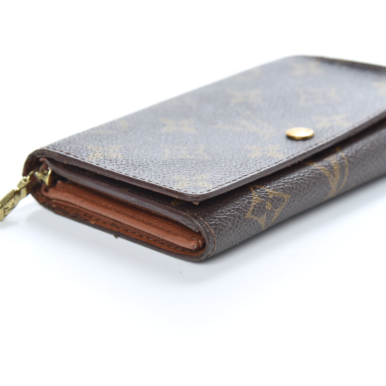 Louis Vuitton Monogram Porte-Monnaie Tresor Wallet 10 of 11