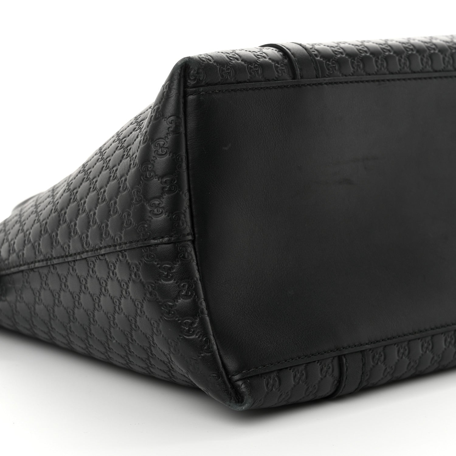 Gucci Soft Microguccissima Dome Satchel Black 9 of 15